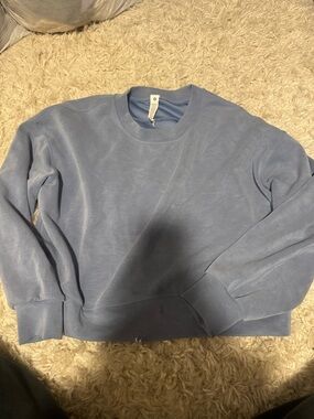 Lululemon Softstreme Cropped Crewneck